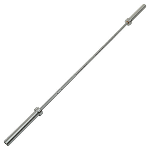 Гриф для сталевої штанги Олімпійський професійний прямий з підшипником LiveUp 2,01м, ø50мм, код: LP8318