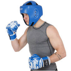 Шолом боксерський Everlast M синій, код: BO-8268_LBL