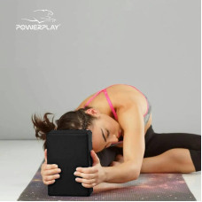 Блок для йоги PowerPlay Yoga Brick EVA чорний, 2шт, код: PP_4006_Black_2in
