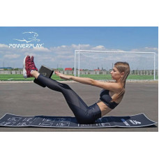 Блок для йоги PowerPlay Yoga Brick EVA чорний, 2шт, код: PP_4006_Black_2in