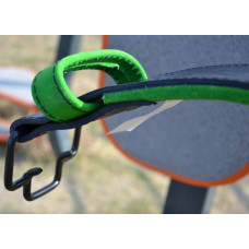 Пояс шкіряний для важкої атлетики MadMax Quick Release Belt XXL, чорний-сірий, код: MFB-302_XXL