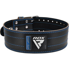Пояс для пауерліфтингу шкіряний RDX RD1 M, чорний-синій, код: WPB-RD1U-M