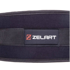 Пояс атлетичний посилений регульований Zelart XL, чорний, код: SB-165447_XL