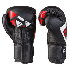 Боксерські рукавички FGT Cristal 8oz, чорний, код: FT-2518/CR8-WS