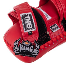 Пади для тайського боксу Тай-педи Top King Super S червоний, 2 шт, код: TKKPS-CV-S_R-S52
