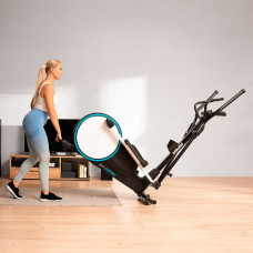 Орбітрек Hop-Sport HS-250C Riper чорно-синій, код: 5902308229440