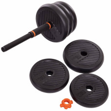 Гантелі розбірні пластикові BioGym 2х10кг, код: SC-80016-20-S52