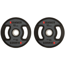 Олімпійські диски професійні Hammer PU Weight Discs 2x10 кг, код: 17043-S25