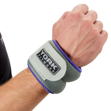Обважнювачі York Fitness Soft для рук і ніг 2х0,5кг сірий, код: 0014961803006