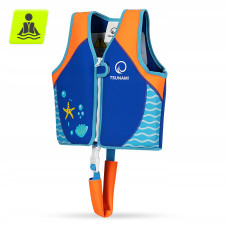 Жилет для плавання Tsunami дитячий 2-3 років (15-19 кг), синій, код: P-5905973406758