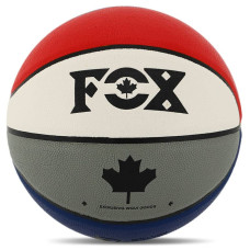 М'яч баскетбольний Fox PU №7 синій-червоний-білий, код: BA-8975-S52