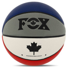 М'яч баскетбольний Fox PU №7 синій-червоний-білий, код: BA-8975-S52