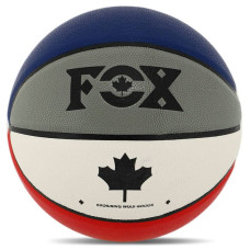 М'яч баскетбольний Fox PU №7 синій-червоний-білий, код: BA-8975-S52