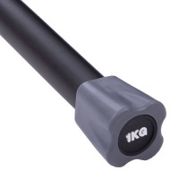Бодібар Body Bar Zelart 1 кг, чорний-сірий, код: FI-1251-1