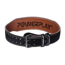 Пояс для важкої атлетики PowerPlay L, чорний-коричневий, код: PP_5085_L_Black/Brown