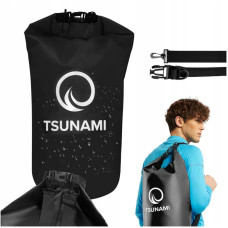 Гермомішок Tsunami Dry Pack 20 л водозахисний, чорний, код: P-5905973400015