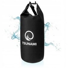 Гермомішок Tsunami Dry Pack 20 л водозахисний, чорний, код: P-5905973400015
