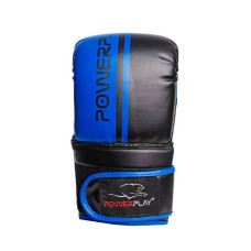 Снарядні рукавиці PowerPlay M, чорно-сині, код: PP_3025_M_Blue/Black