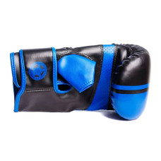 Снарядні рукавиці PowerPlay M, чорно-сині, код: PP_3025_M_Blue/Black