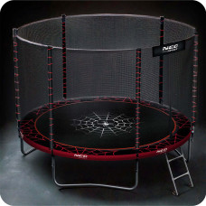 Батут Neo-Sport з зовнішньо сіткою 10 футів 312 см, чорно-червоний, код: DM-NS-10Z241-IN