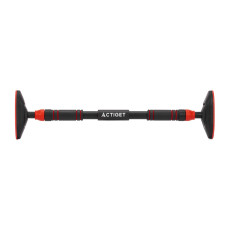Турнік розсувний Actiget 72-105 см Black/Red, код: ACT0168