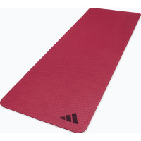 Килимок для йоги Adidas Yoga Mat ADYG-10002CB 183х61х0,6 см, бордовий, код: 885652028394