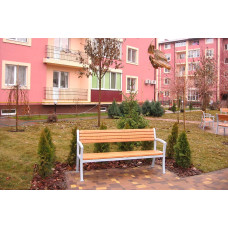 Лавка паркова InterAtletika Хвиля, 1710х566х845 мм, код: LP002-SM