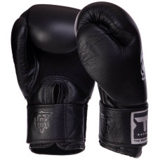Рукавички боксерські Top King Ultimate Air шкіряні 12 унцій, чорний, код: TKBGAV_12BK-S52