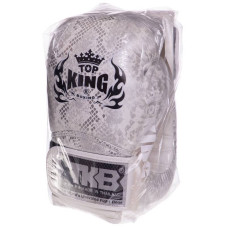 Рукавички боксерські  Top King Super Snake шкіряні 14 унцій, чорний-золотий, код: TKBGSS-02_14BKG-S52