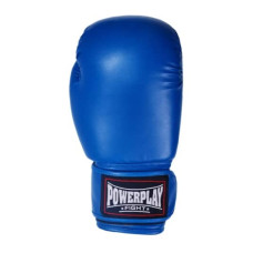 Боксерські рукавиці PowerPlay синій 10 унцій, код: PP_3004_10oz_Blue