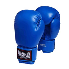 Боксерські рукавиці PowerPlay синій 10 унцій, код: PP_3004_10oz_Blue