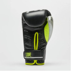 Боксерські рукавички Leone Revo Performance Fluo 12 ун, чорний, код: 500196-RX