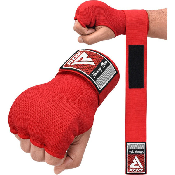 Бинти-рукавиці RDX IS2 Inner Straps M, червоний, код: HYP-IS2R-M
