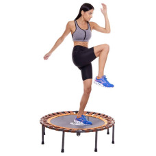 Фітнес батут FitGo круглий 1010 мм, чорний, код: FI-2905-S52
