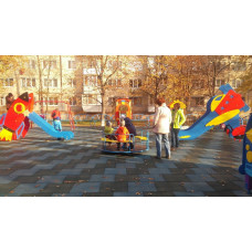 Карусель InterAtletika 1597х1597х791 мм, код: TE217-SM