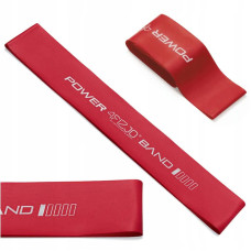 Резинка для фітнесу 4Fizjo Mini Power Band 0.4 мм 1-3 кг, червоний, код: P-5907739310361
