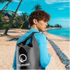 Гермомішок Tsunami Dry Pack 5 л водозахисний, чорний, код: P-5905973400053