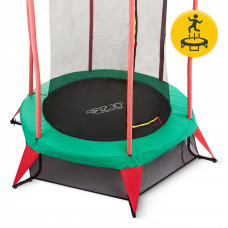 Батут дитячий для дому 4Fizjo Kids 140 см Green/Red, код: P-5907739319456