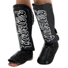 Захист гомілки та стопи для єдиноборств Fairtex Rexion L, чорний, код: F-033A_LBK