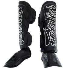 Захист гомілки та стопи для єдиноборств Fairtex Rexion M, чорний, код: F-033A_MBK