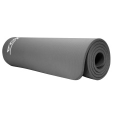 Килимок для йоги та фітнесу SportVida NBR 1800x600x10 мм, сірий, код: SV-HK0247