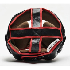 Боксерський шолом Leone Full Cover Black S, код: RX-500024_S