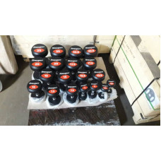 Обгумований гантельний ряд Fitnessport FDS-10 2,5-25kg (10 пар) 275 кг, код: 10097-AX