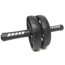 Ролик для преса EasyFit BLM подвійний чорний EF-1356-EF