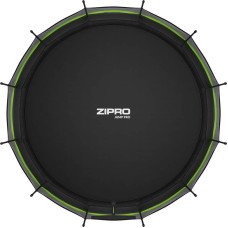Батут Zipro Jump Pro 16FT (4960 мм) з внутрішньою сіткою, чорний-салатовий, код: 5902659840707-IN