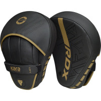 Лапи боксерські RDX F6 Kara Matte Golden, код: FPR-F6MGL