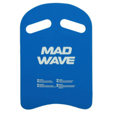Дошка для плавання MadWave Cross 380x270x40 мм, синій, код: M072304_BL