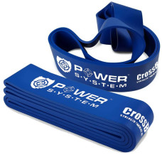 Еспандер-петля (гумка для фітнесу і кроссфіту) Power System CrossFit Level 4 (опір 22-50 кг), синій, код: PS-4054_Blue