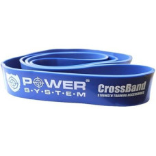 Еспандер-петля (гумка для фітнесу і кроссфіту) Power System CrossFit Level 4 (опір 22-50 кг), синій, код: PS-4054_Blue