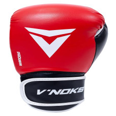 Боксерські рукавички V`Noks Lotta Red 10 унцій, код: 60019_10-RX
